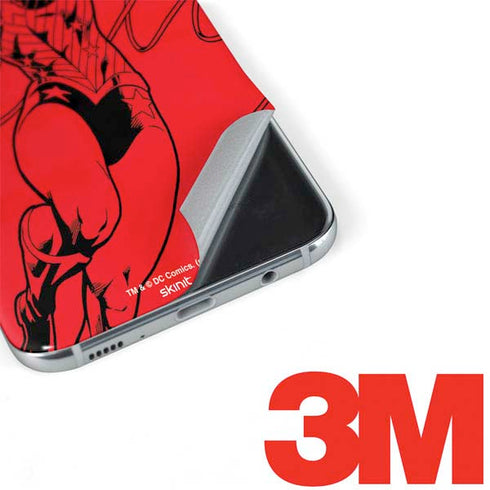 DC Comics Wonder Woman Comic Pop Galaxy S8 Plus Skin